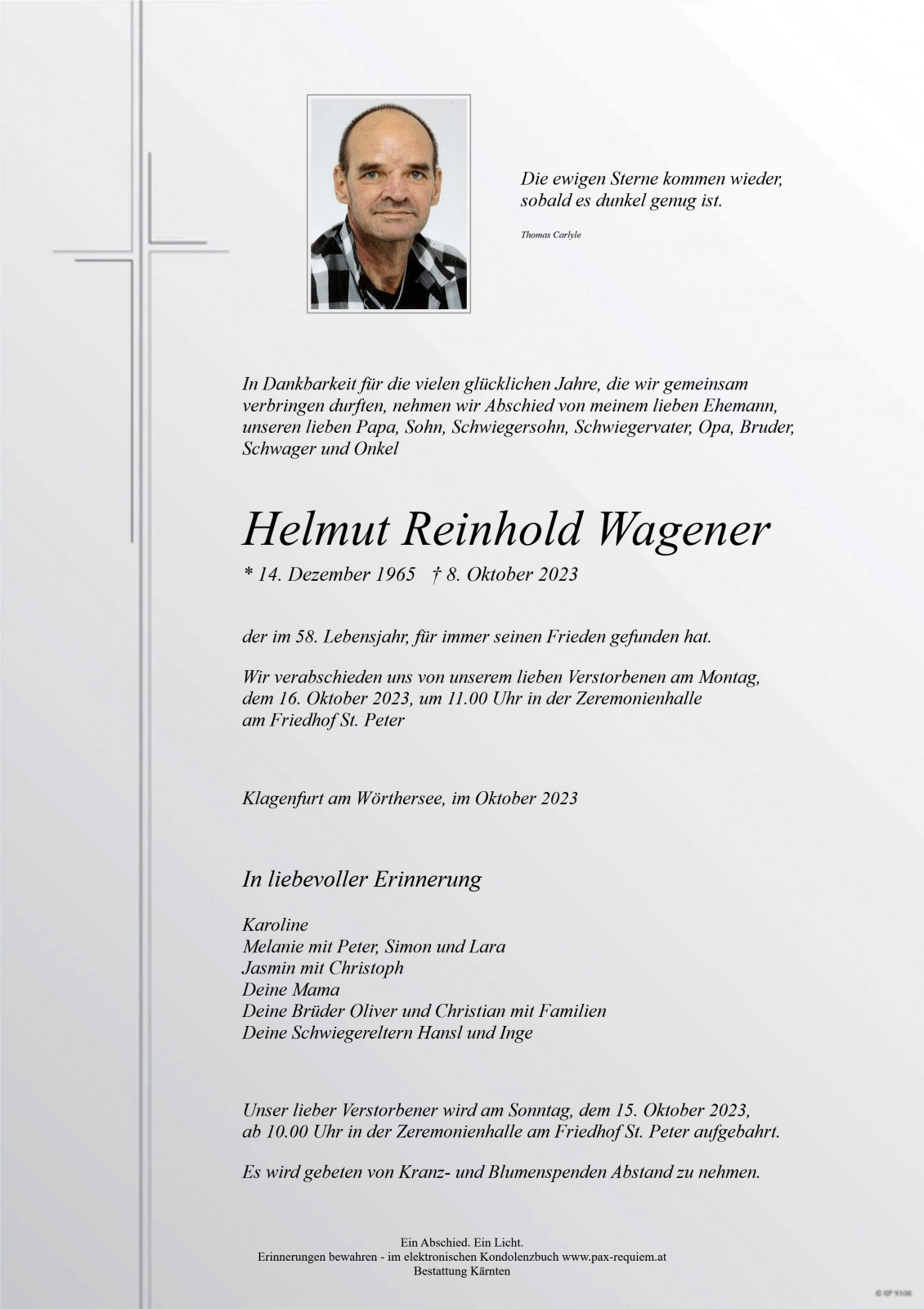 Parte Helmut Reinhold Wagener