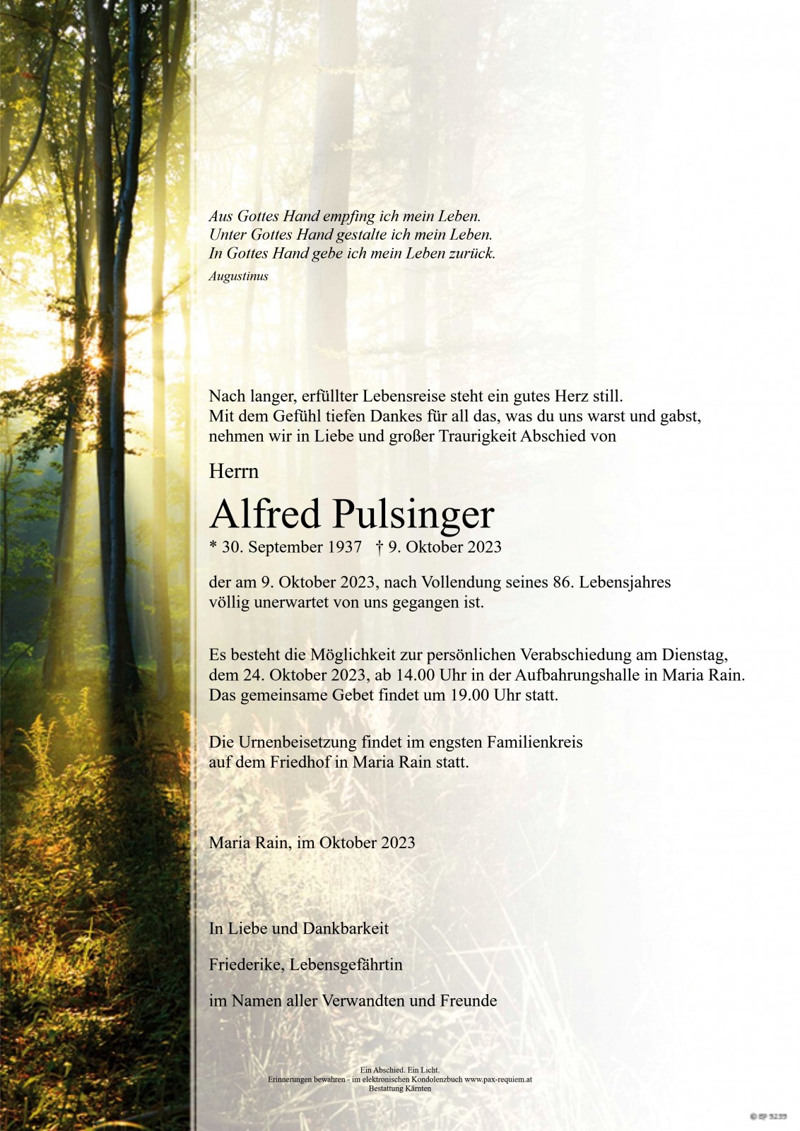 Parte Alfred Pulsinger