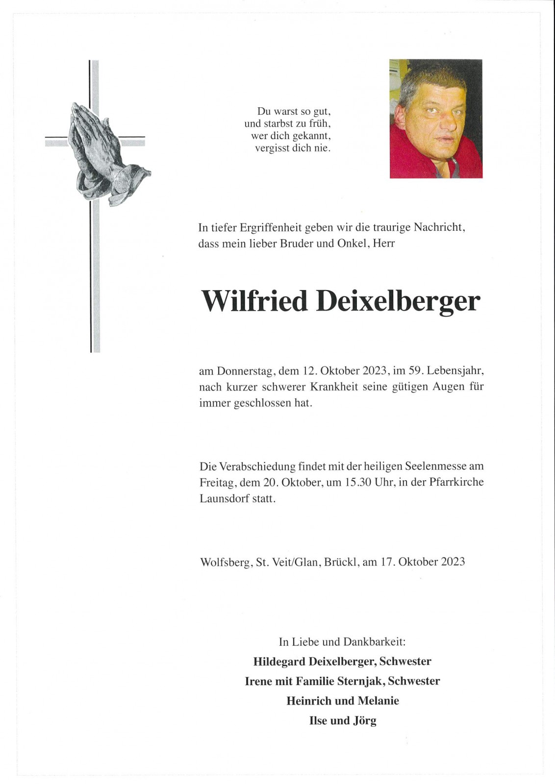 Parte Wilfried Deixelberger