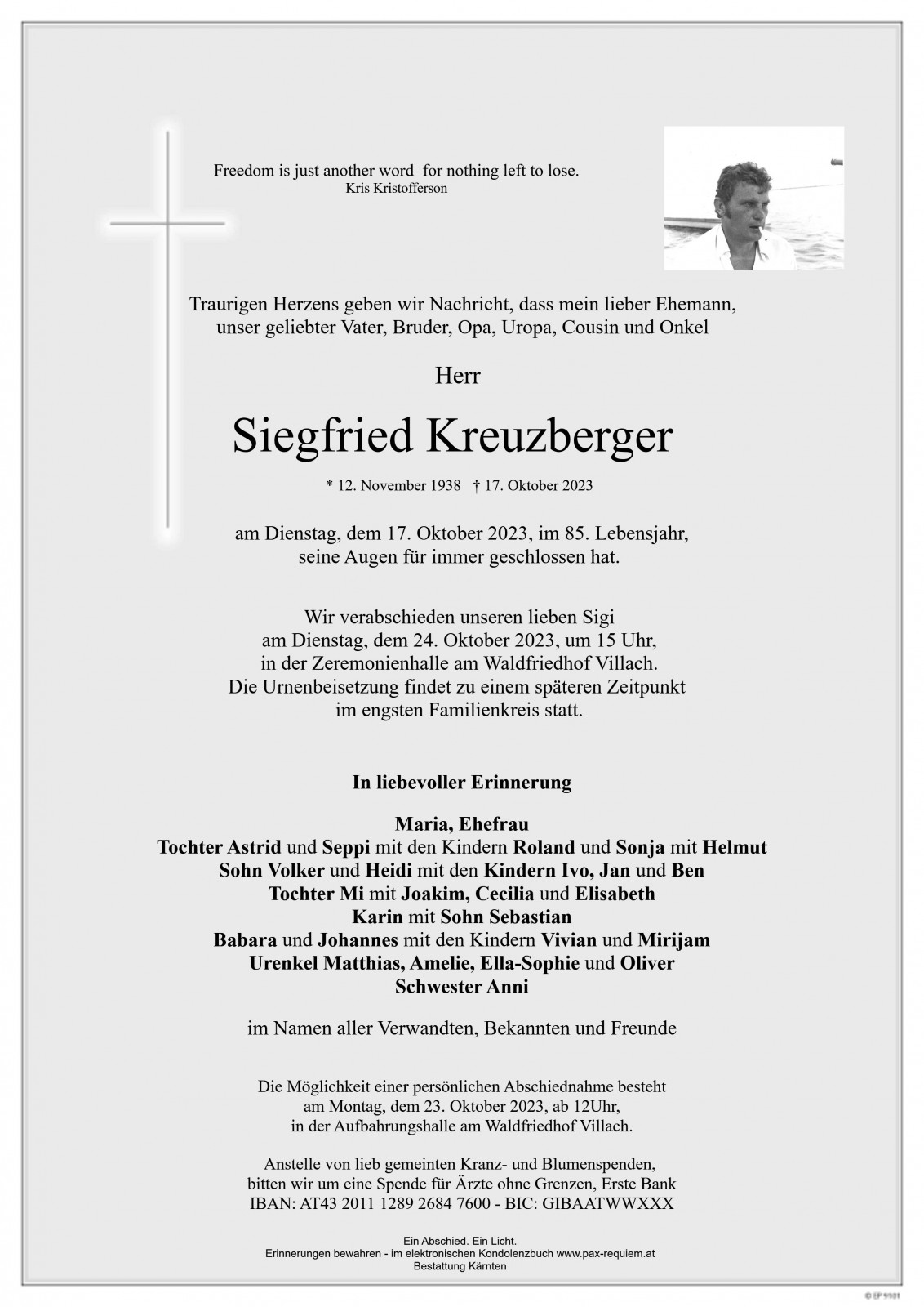 Parte Siegfried Kreuzberger