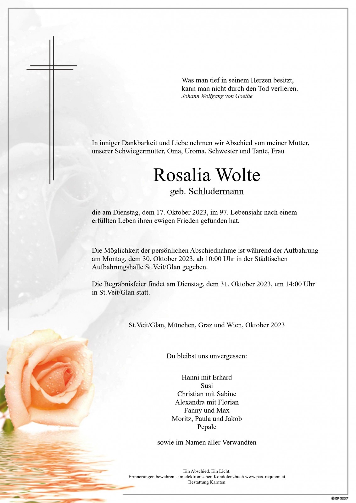 Parte Rosalia Wolte