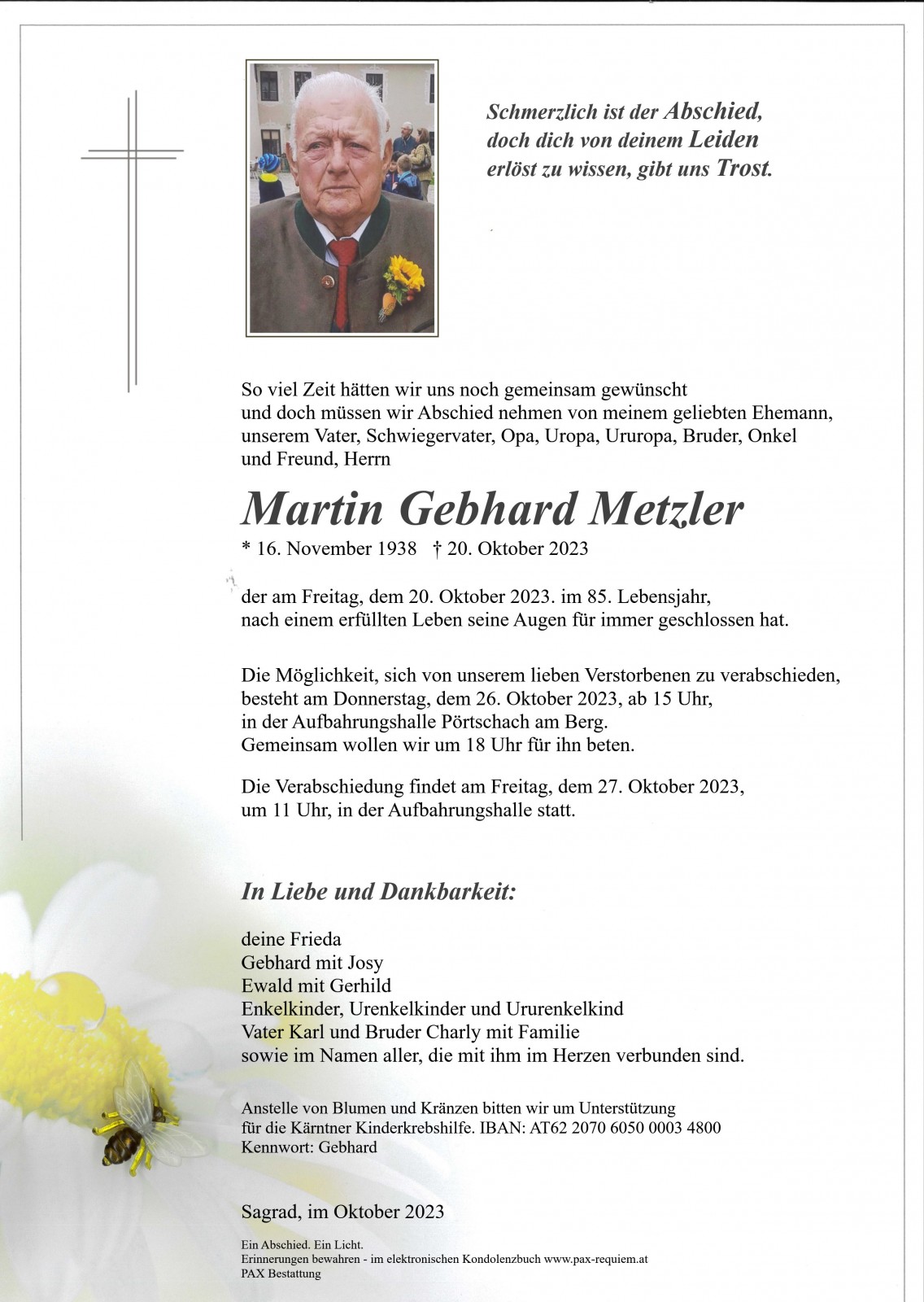 Parte Martin Gebhard Metzler