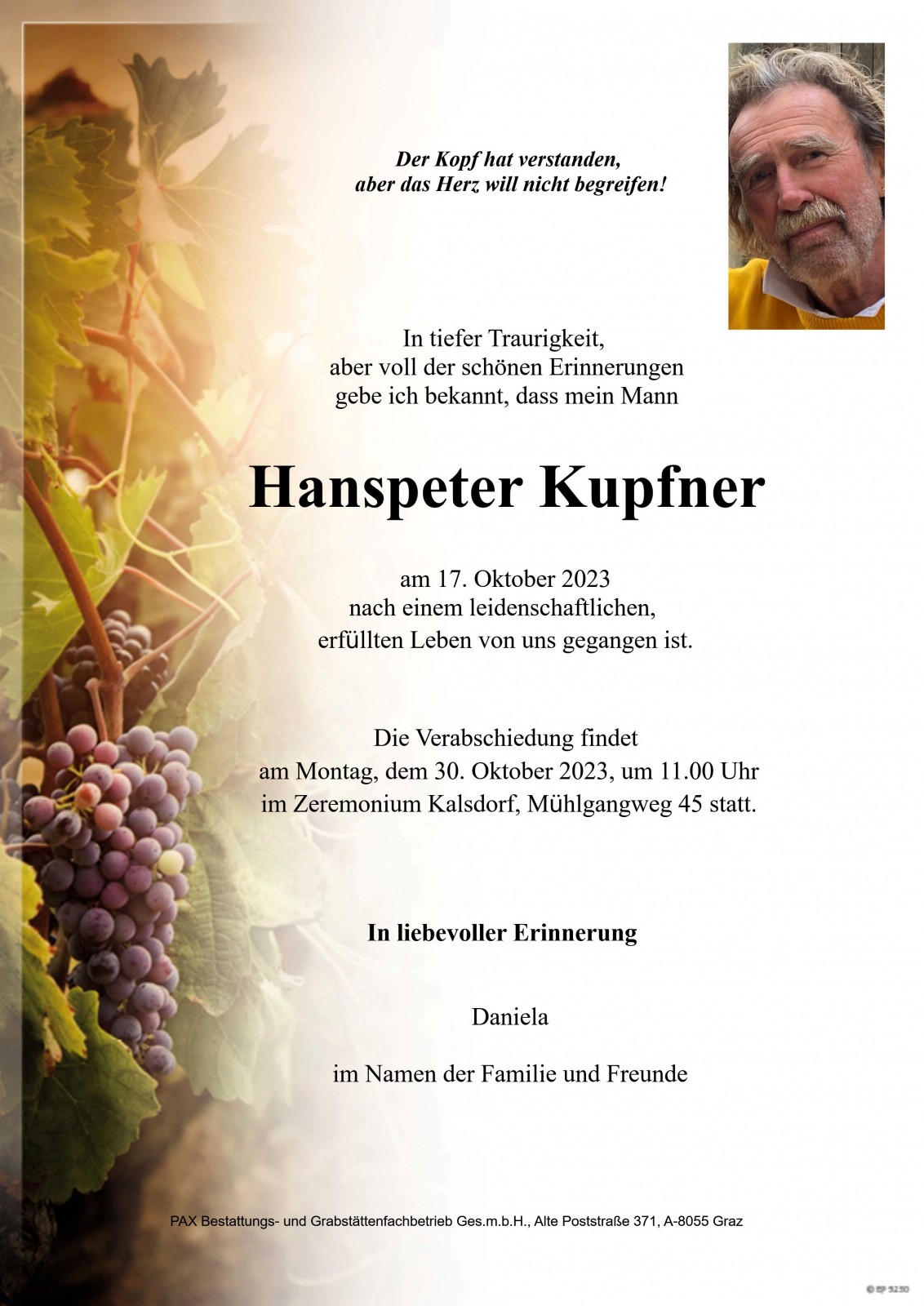 Parte Hanspeter Kupfner