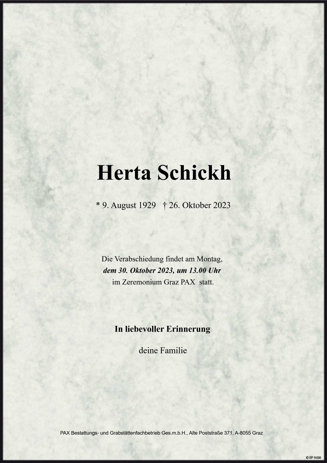 Parte Herta Schickh