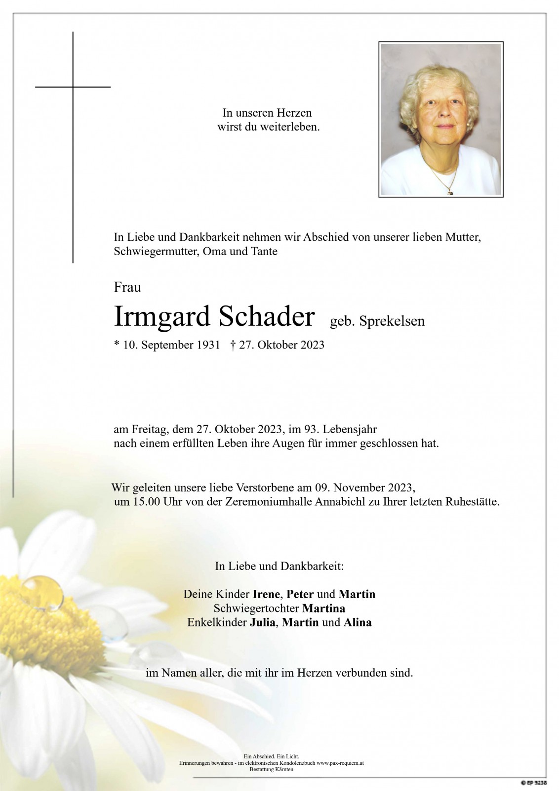 Parte Irmgard Schader