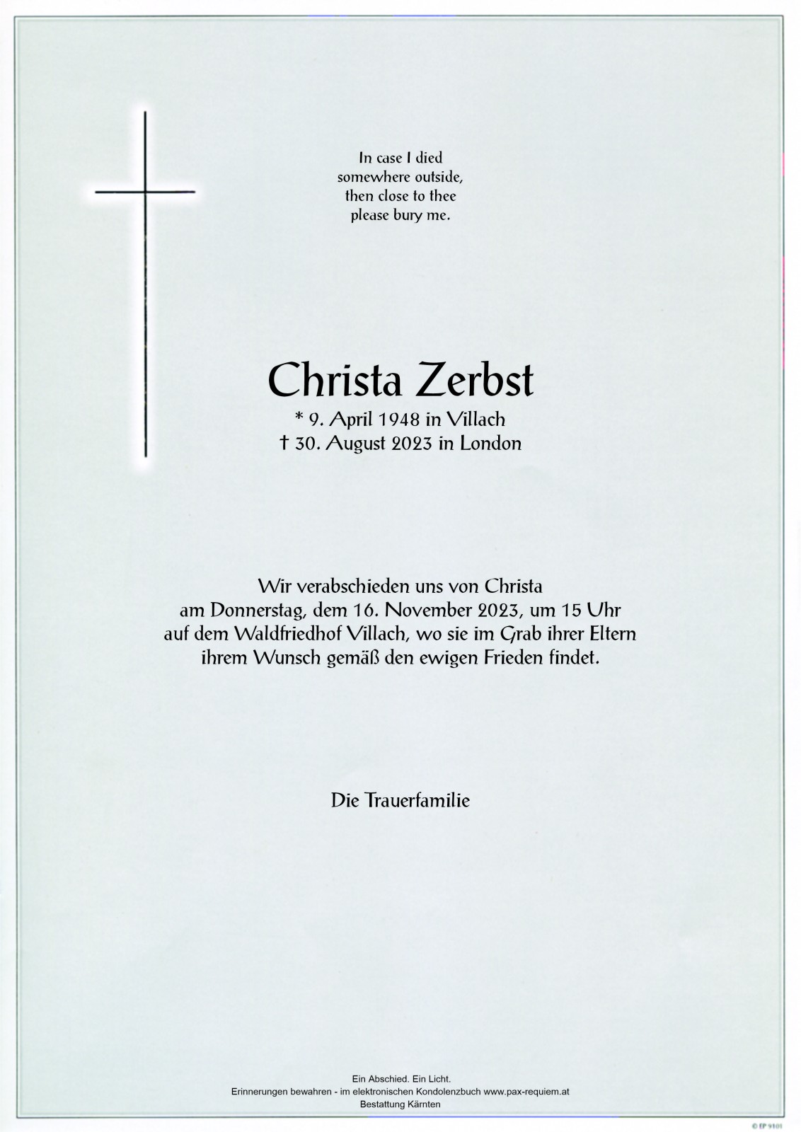 Parte Christa Zerbst