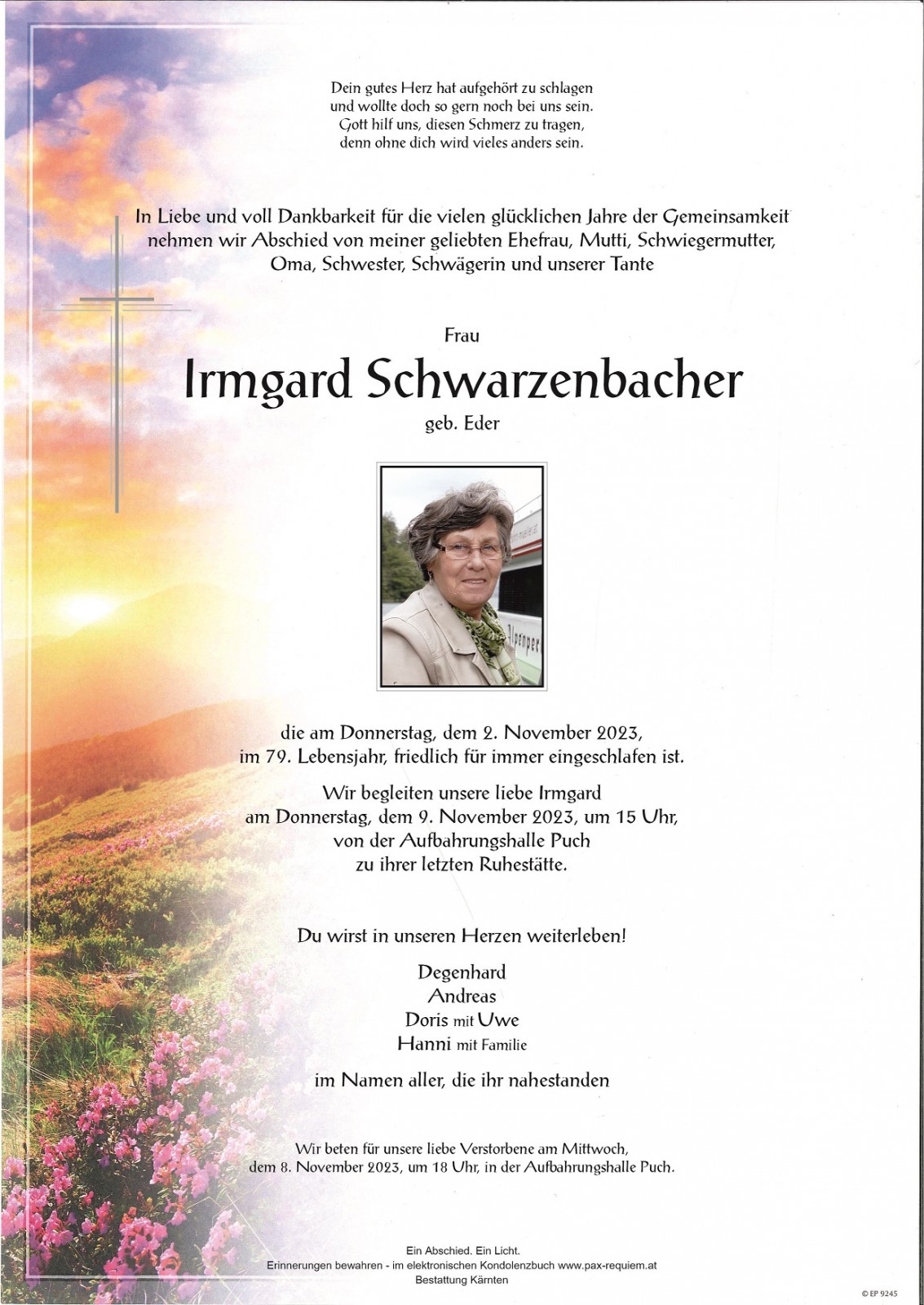 Parte Irmgard Schwarzenbacher