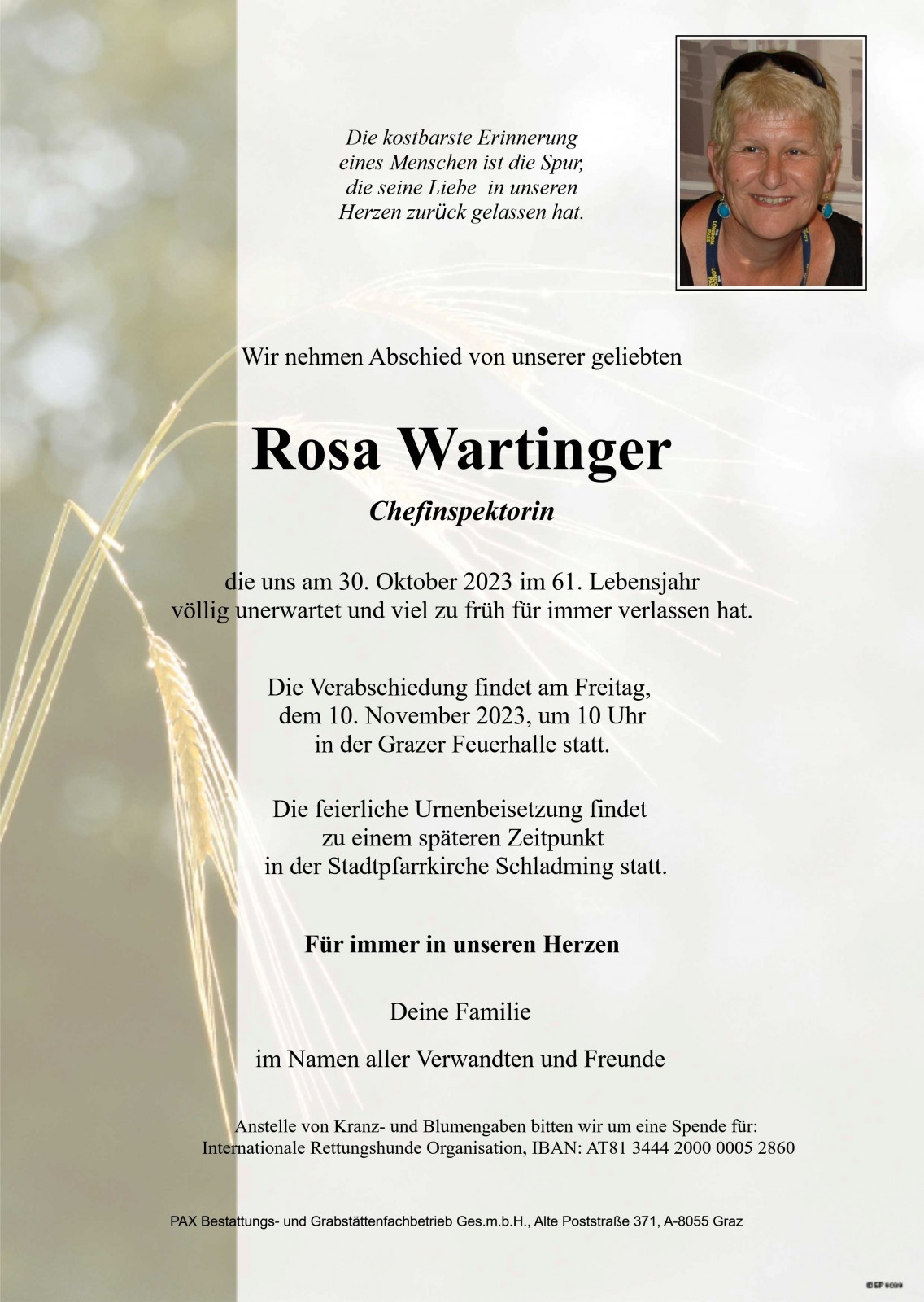 Parte Rosi Wartinger