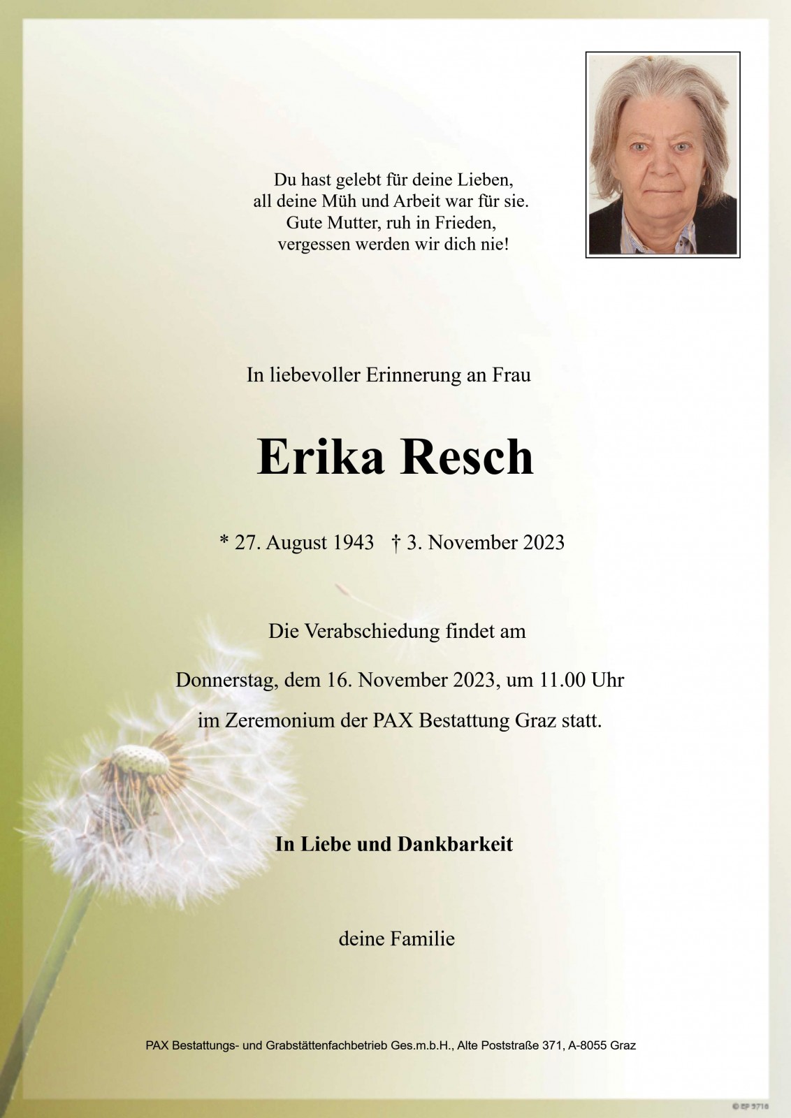 Parte Erika Resch