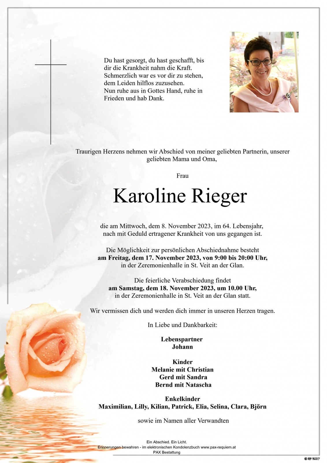 Parte Rieger Karoline