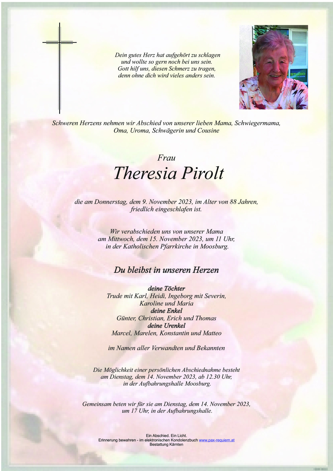 Parte Theresia Pirolt