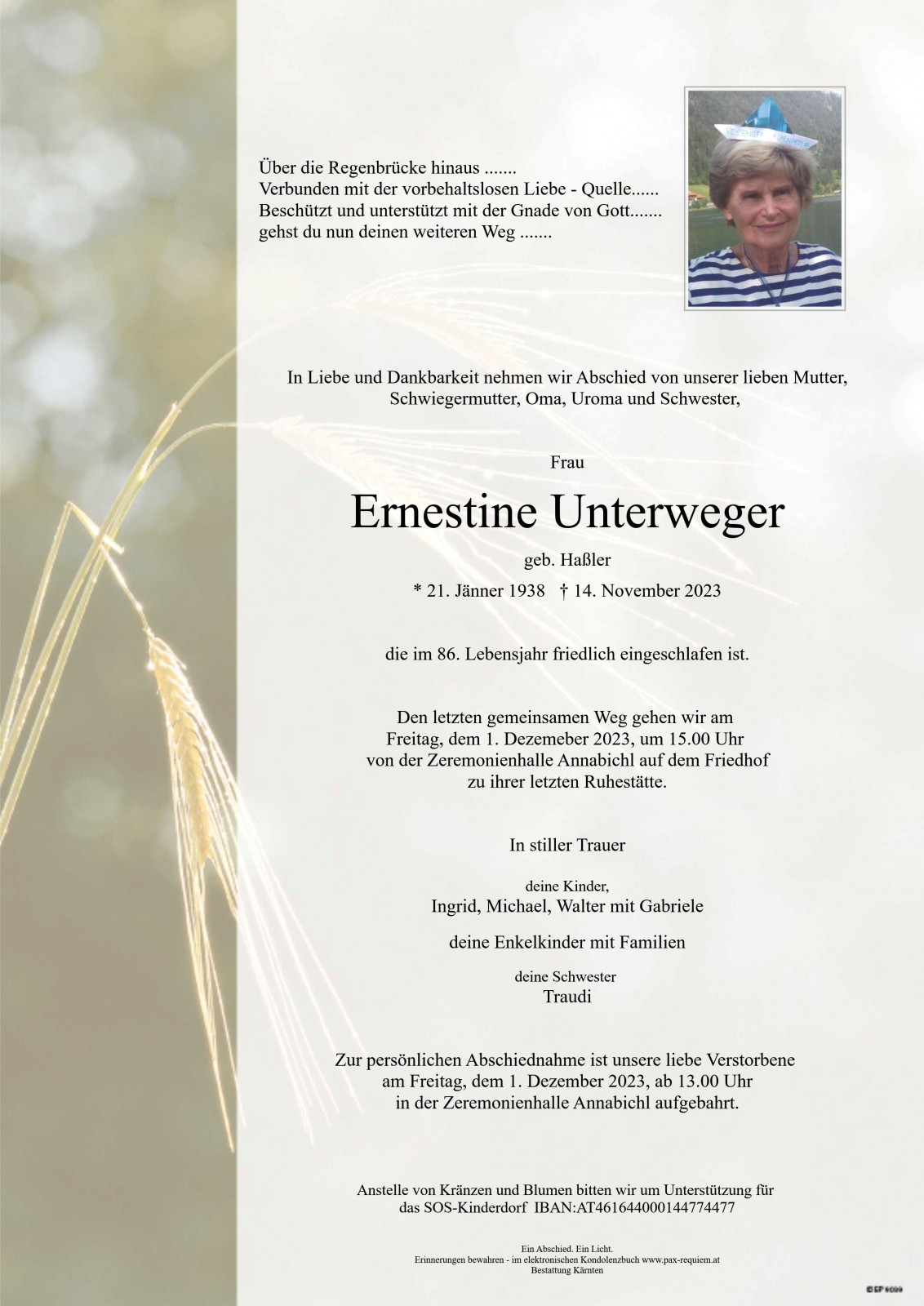 Parte Ernestine Unterweger