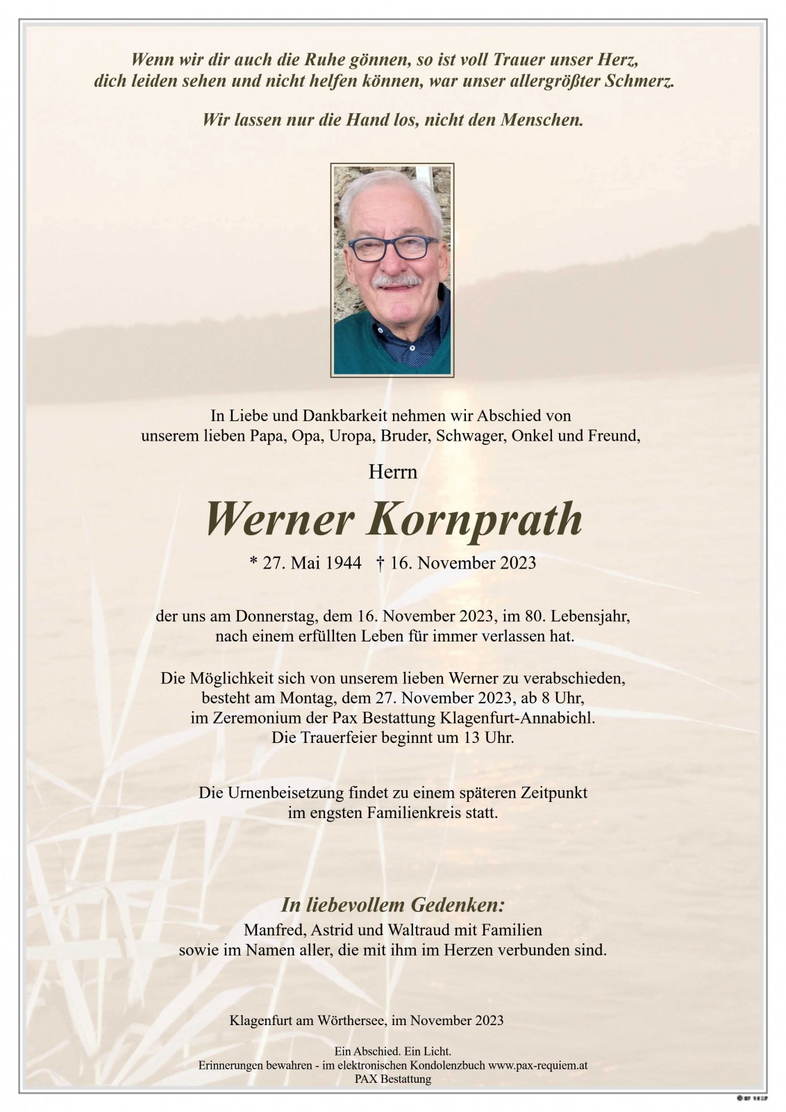 Parte Werner Kornprath