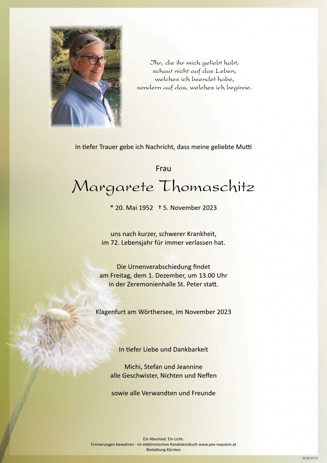 Parte Margarete Thomaschitz