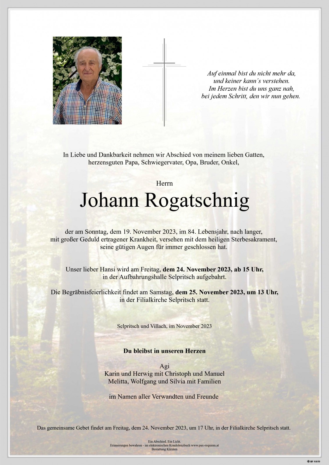 Parte Johann Rogatschnig