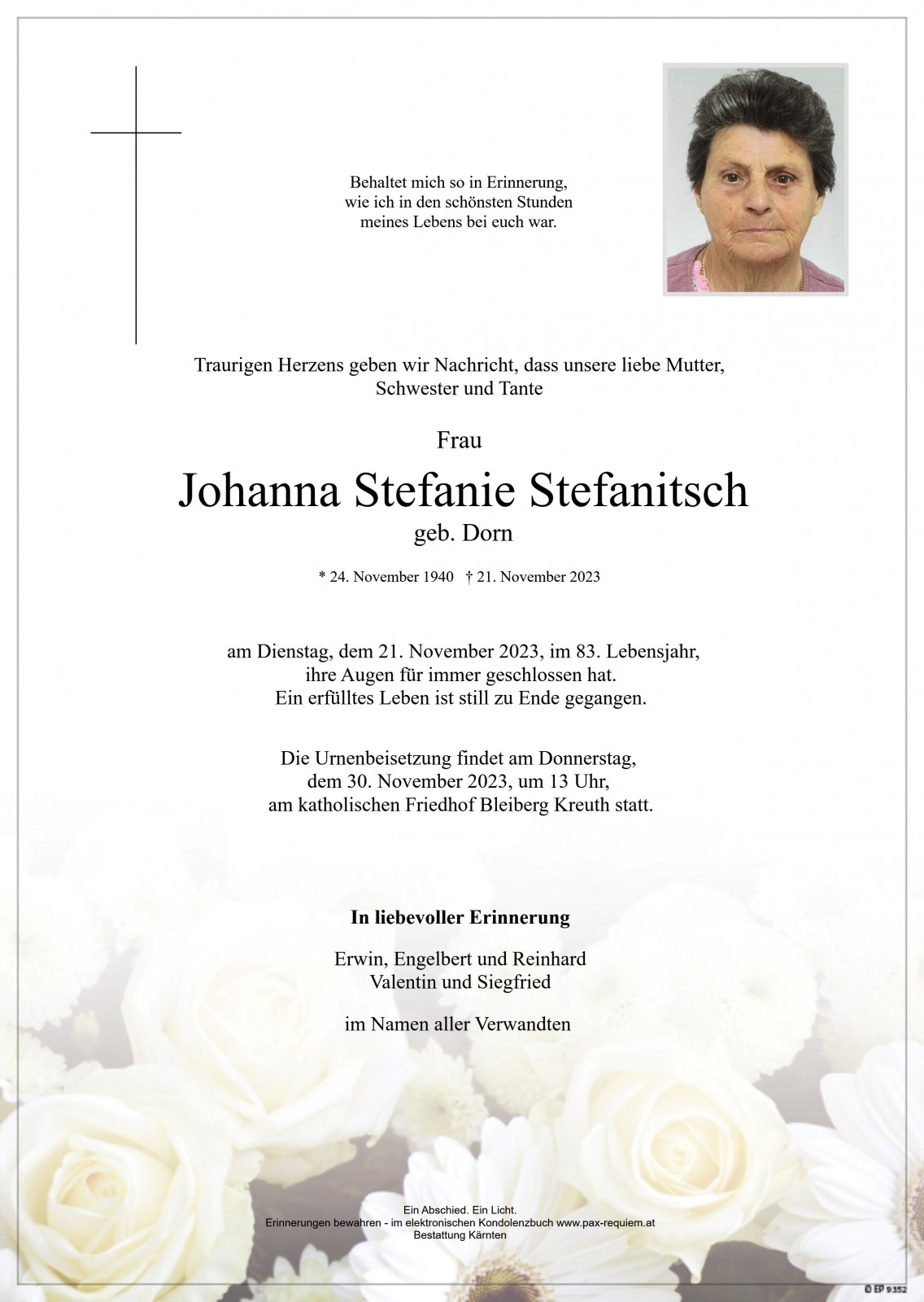 Parte Johanna Stefanitsch