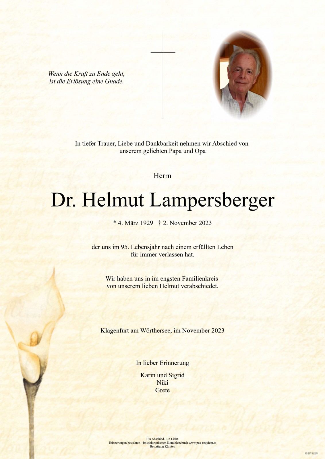 Parte Helmut Lampersberger