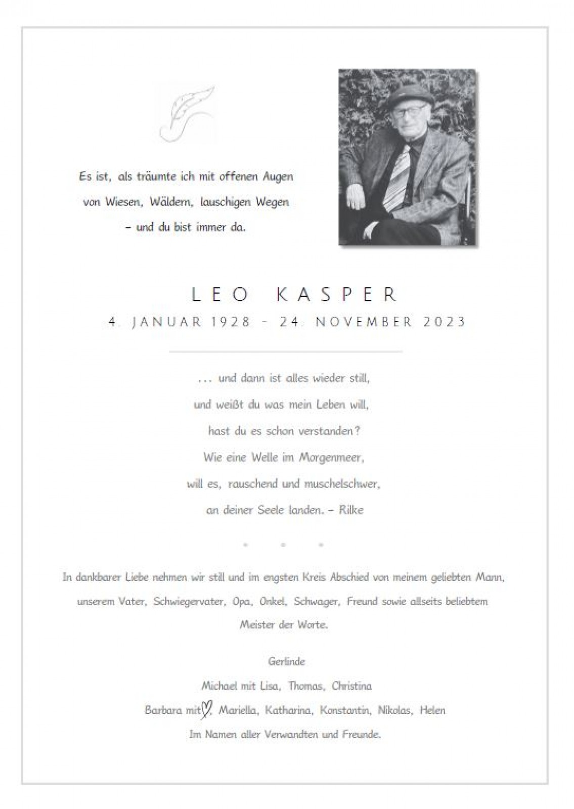 Parte Leo Kasper