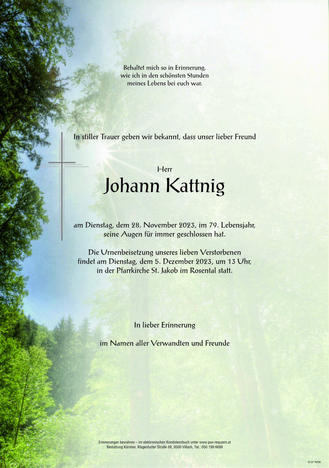 Parte Johann Kattnig