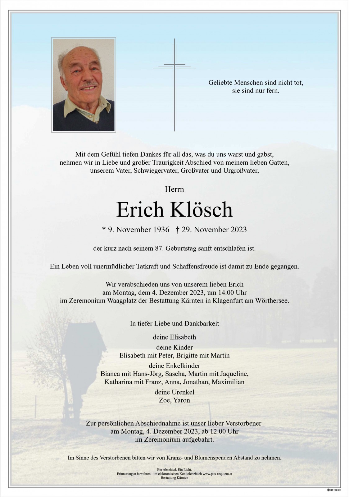 Parte Erich Klösch