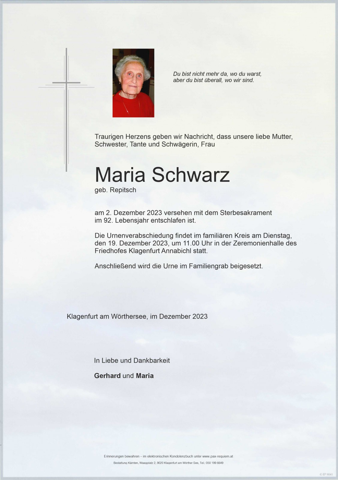 Parte Maria Schwarz