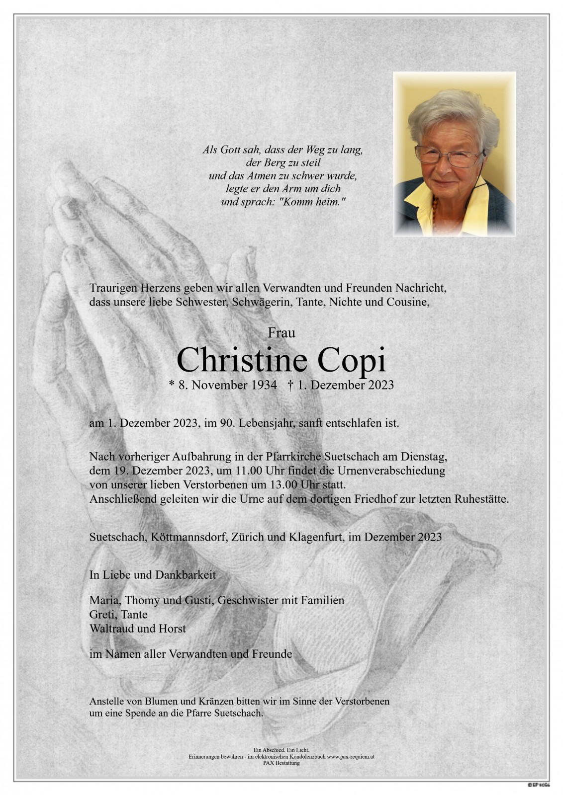 Parte Christine Copi