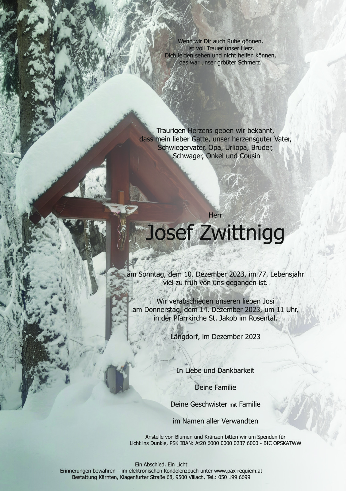 Parte Josef Zwittnigg