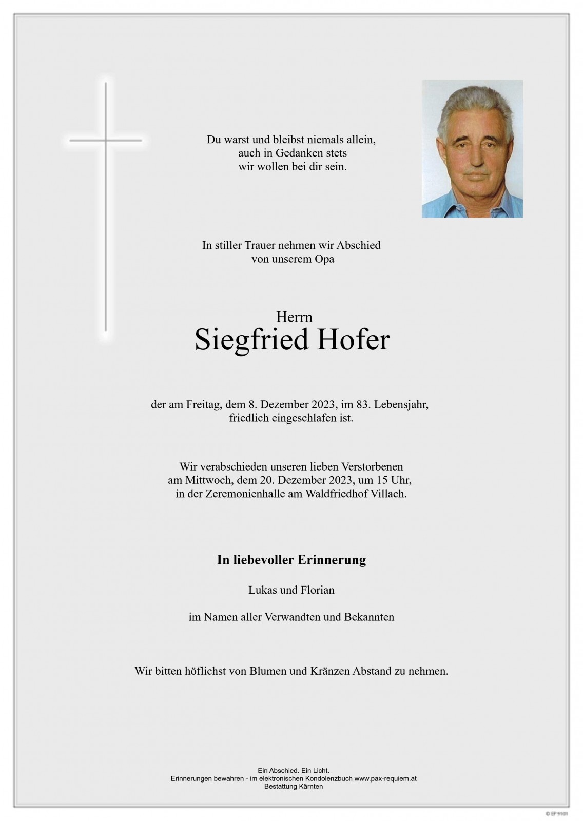 Parte Siegfried Hofer