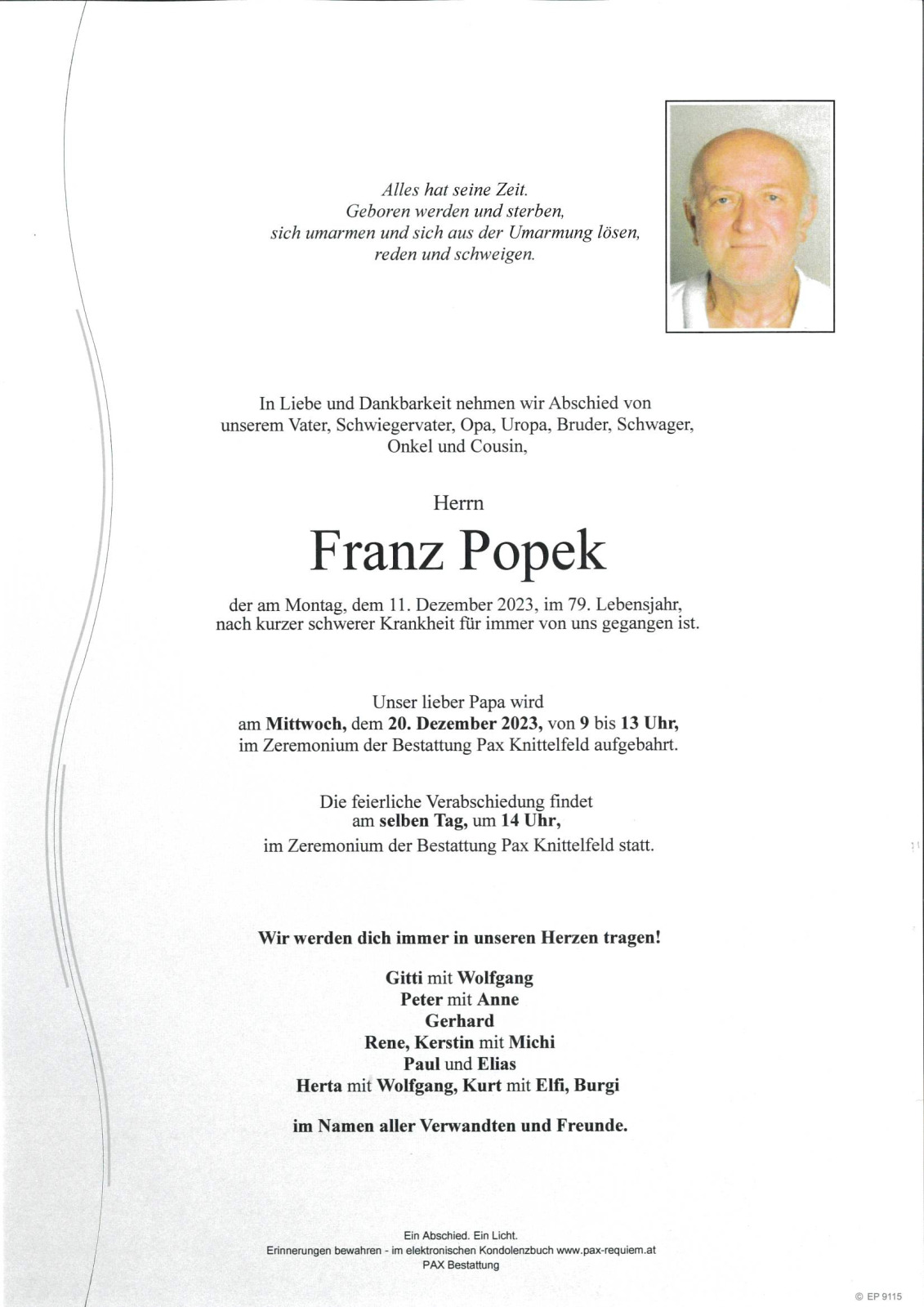 Parte Franz Popek