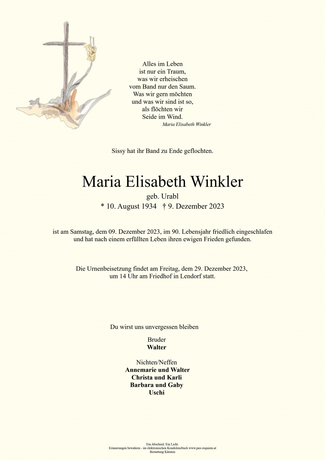 Parte Maria Elisabeth Winkler