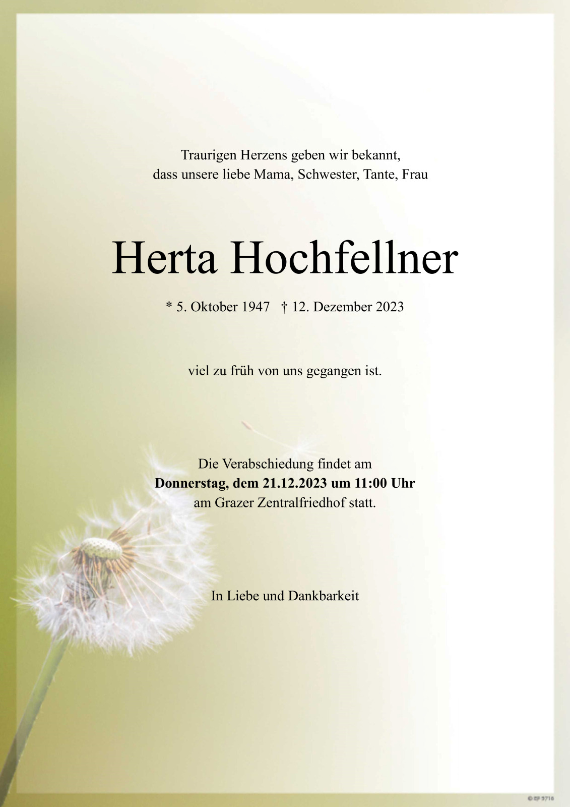 Parte Herta Hochfellner