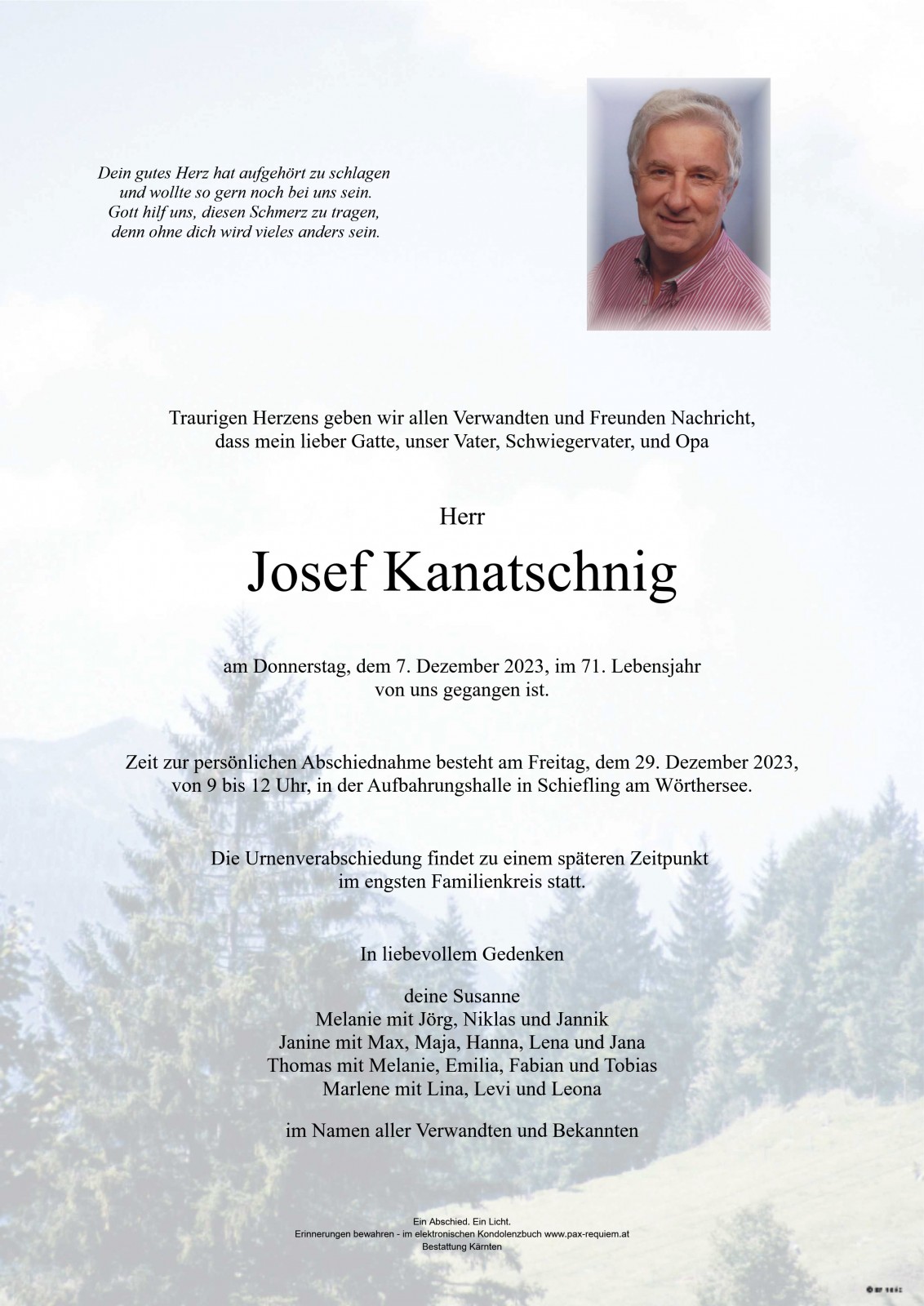 Parte Josef Kanatschnig