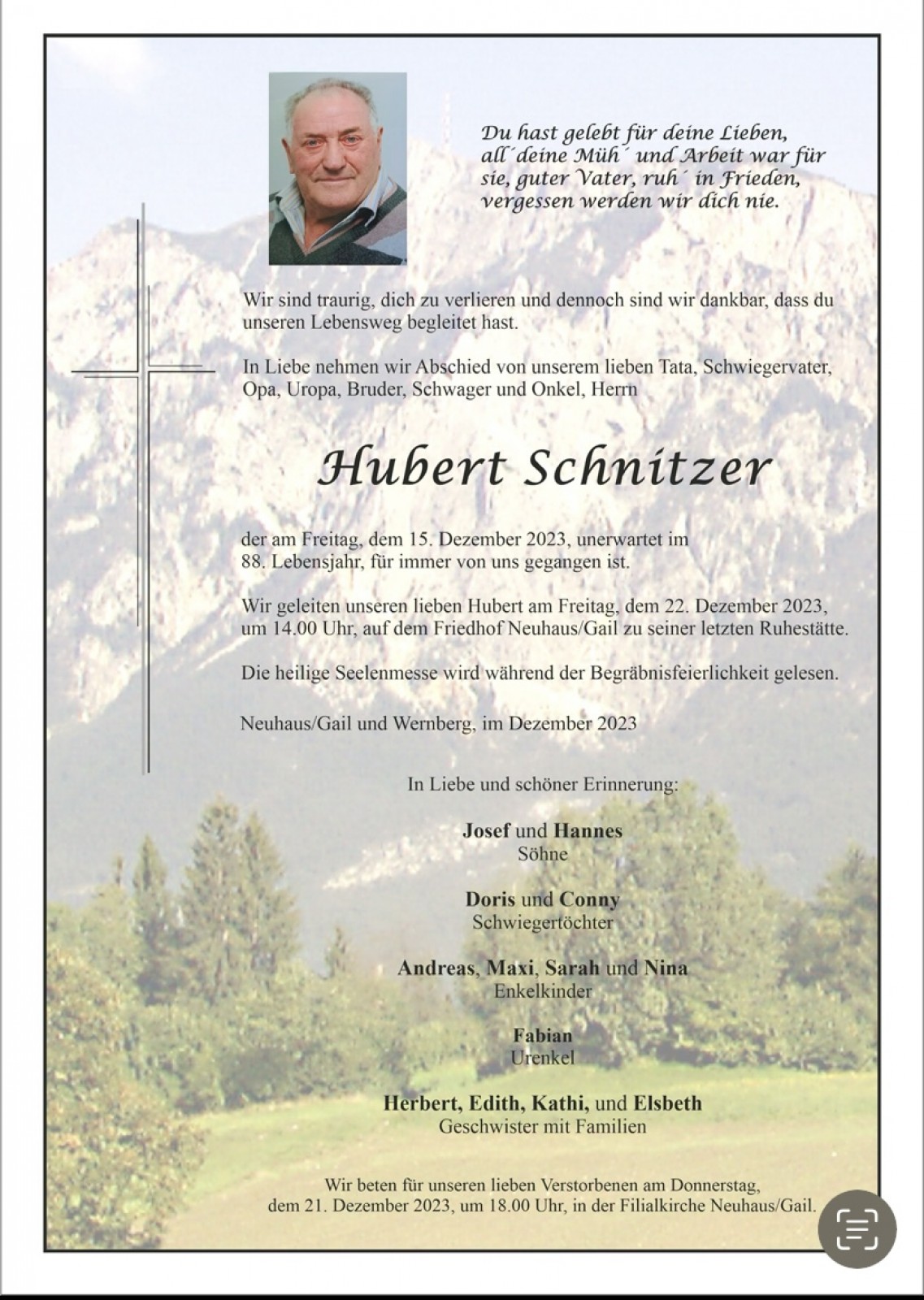 Parte Hubert Schnitzer