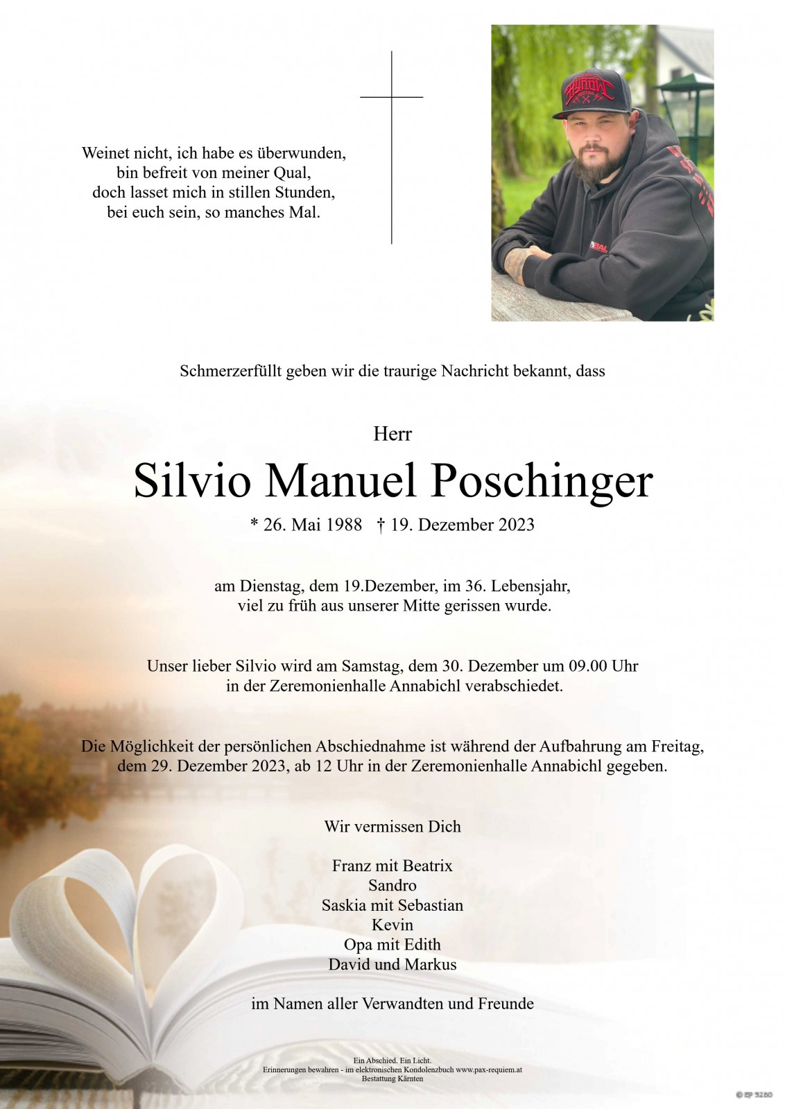 Parte Silvio Manuel Poschinger