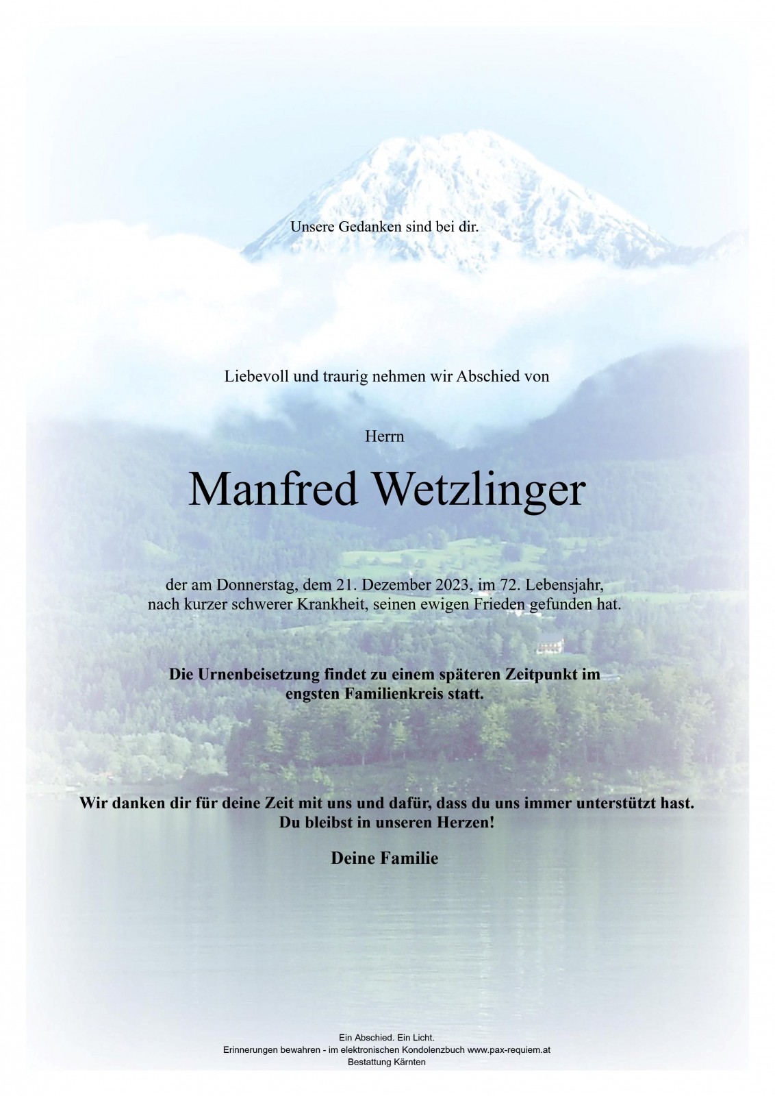 Parte Manfred Wetzlinger