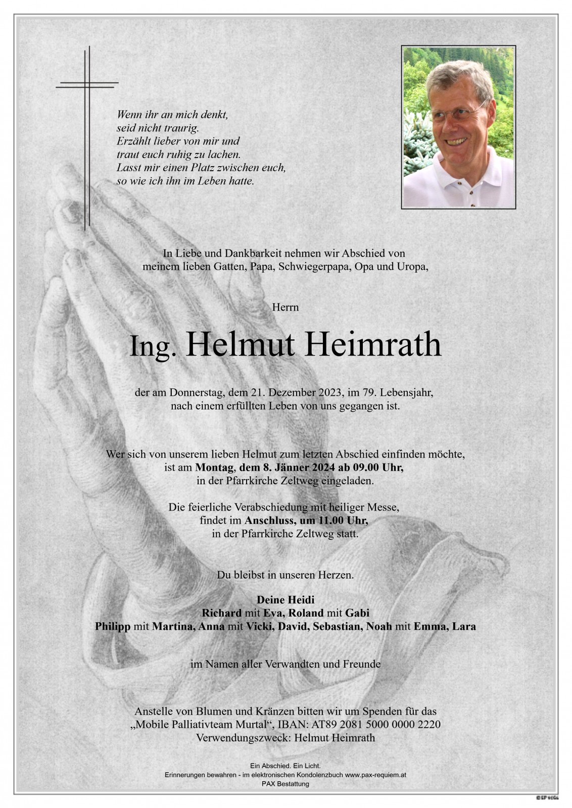 Parte Ing. Helmut Heimrath