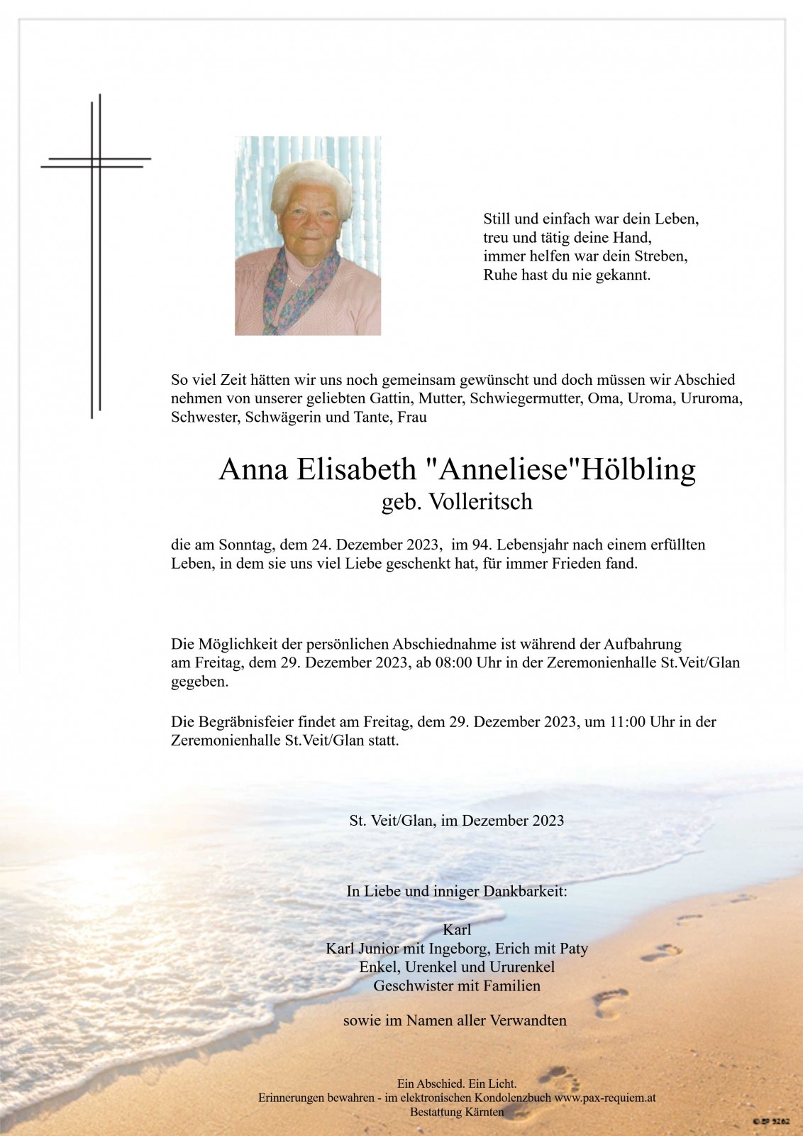 Parte Anna Elisabeth "Anneliese" Hölbling