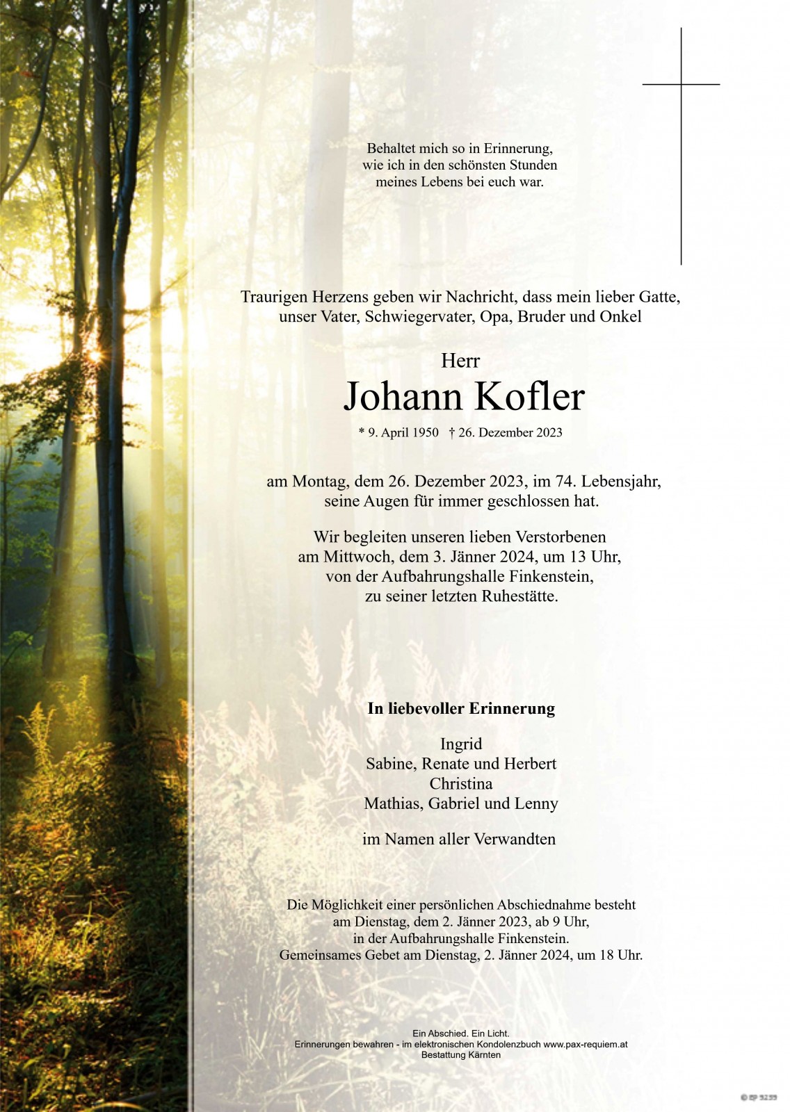 Parte Johann Kofler