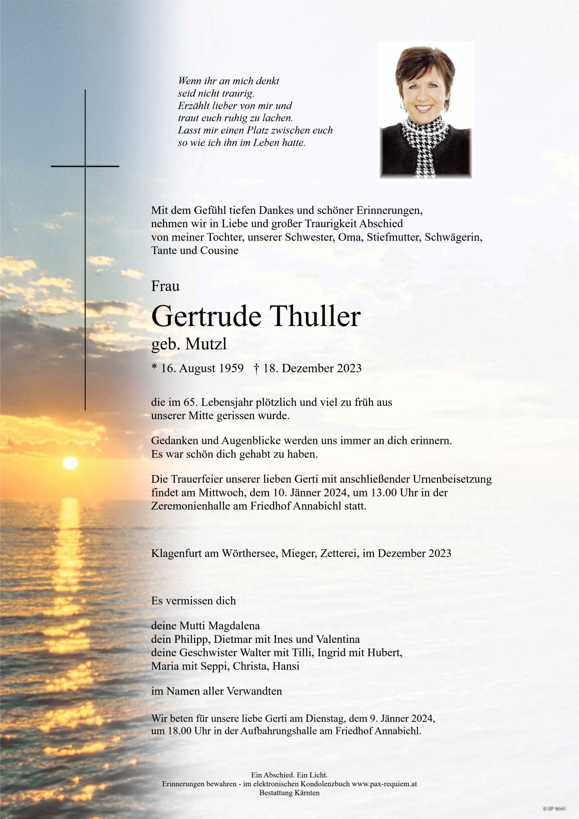 Parte Gertrude Thuller-Mutzl