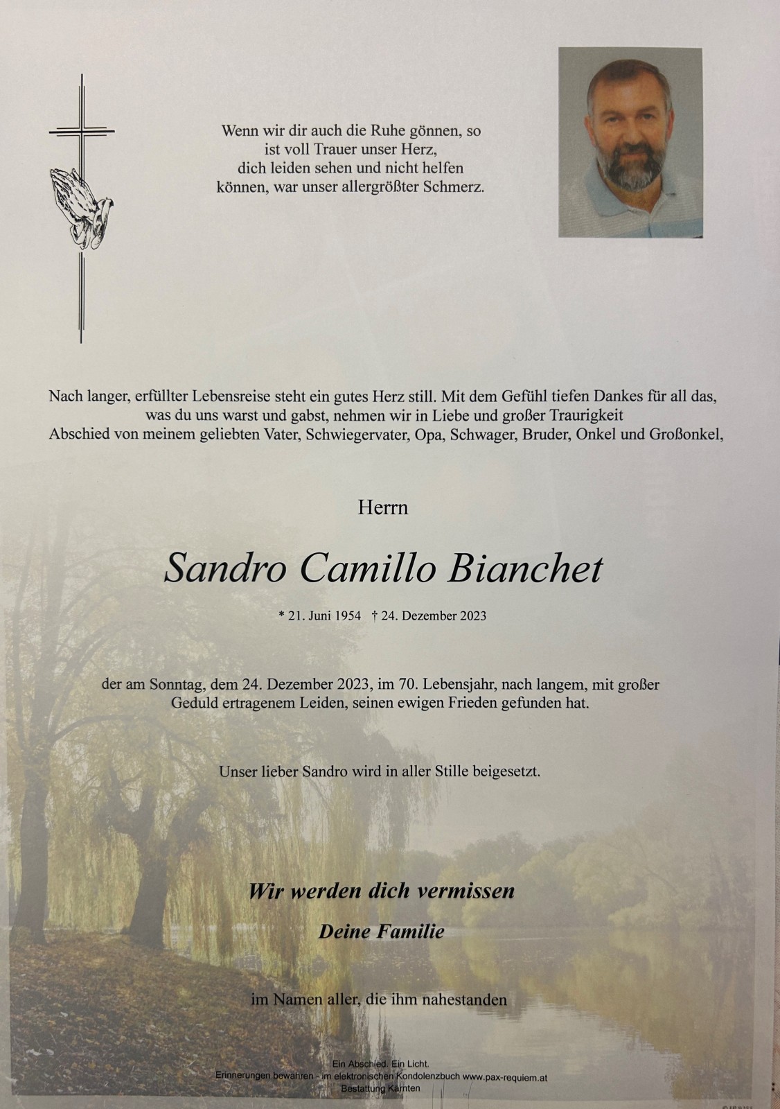 Parte Sandro Camillo Bianchet