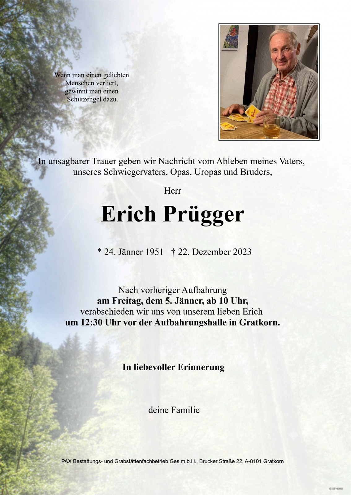 Parte Erich Prügger