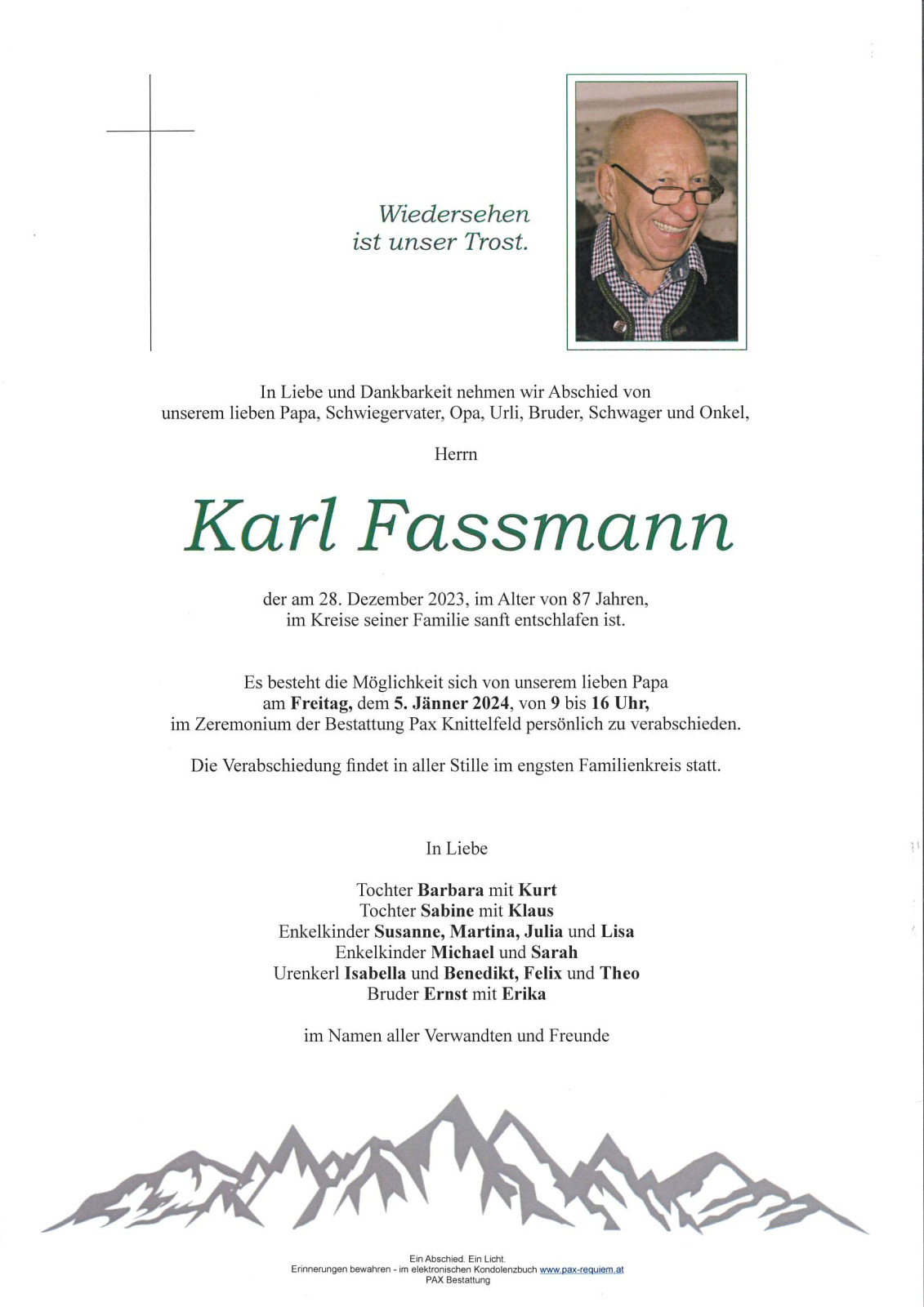 Parte Karl Fassmann