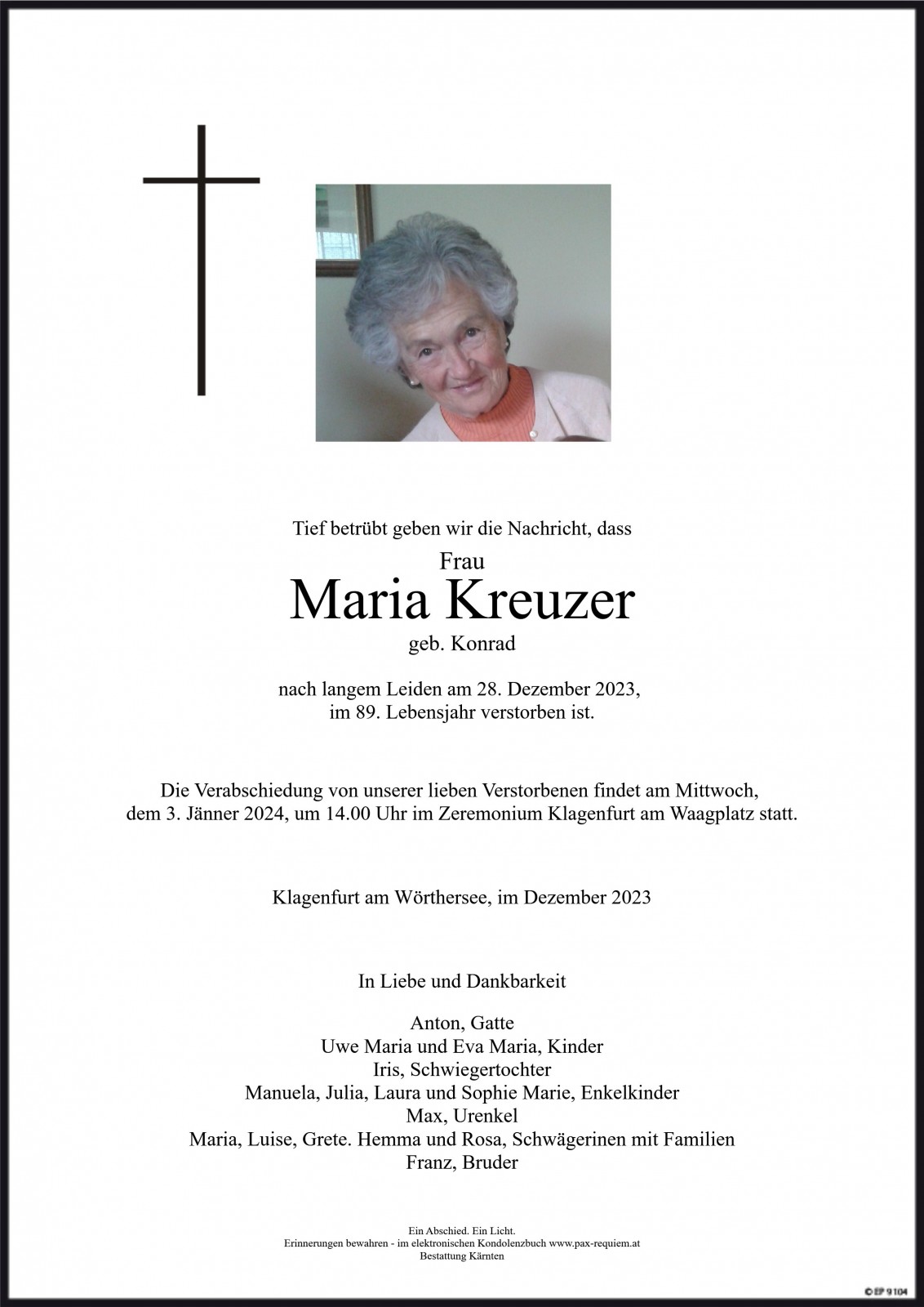 Parte Maria Kreuzer