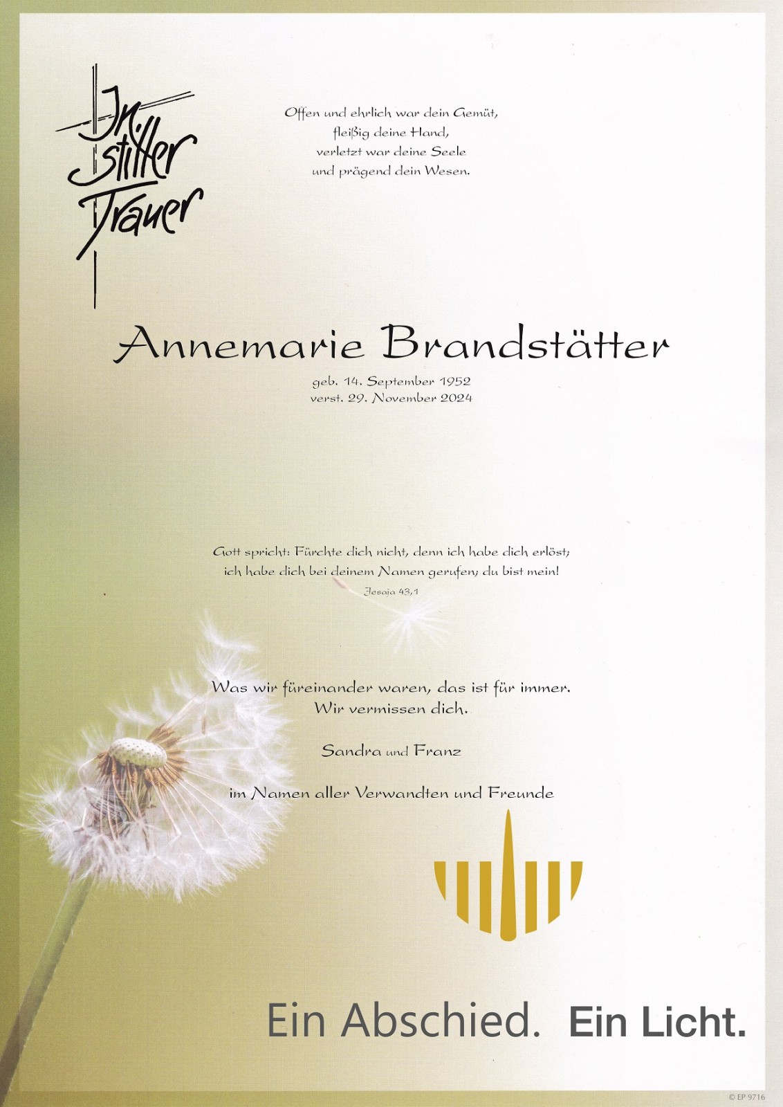 Parte Annemarie Brandstätter