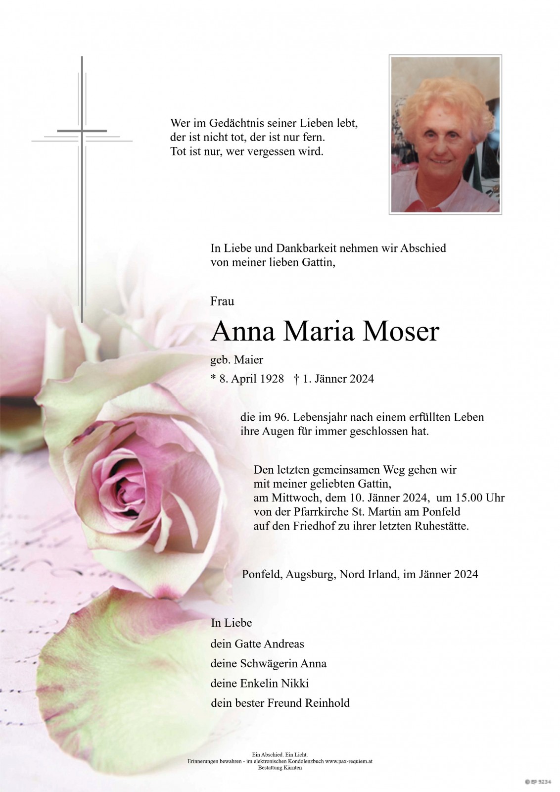 Parte Anna Maria Moser