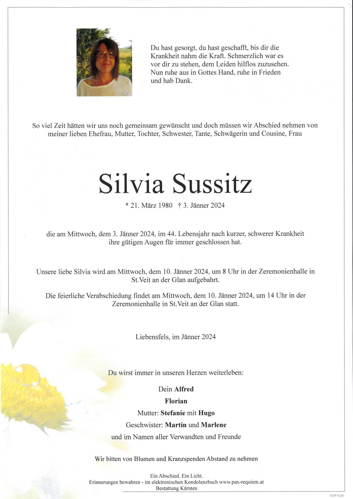 Parte Silvia Sussitz