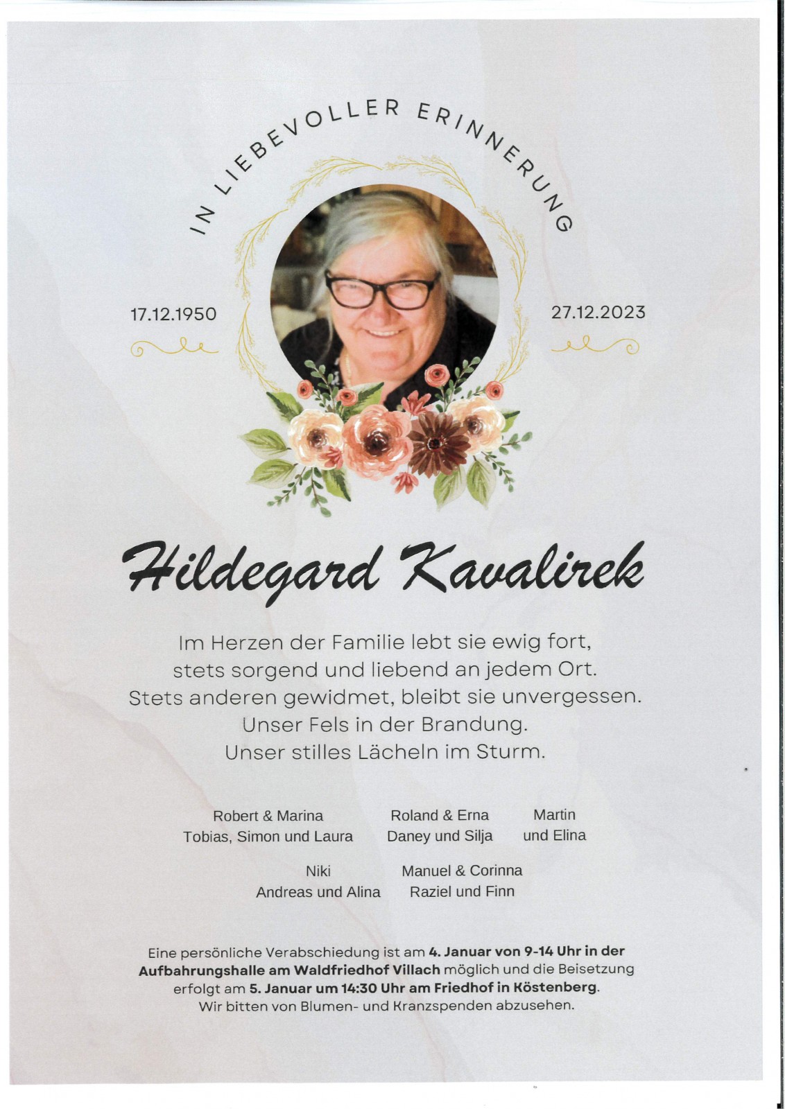 Parte Hildegard Kavalirek