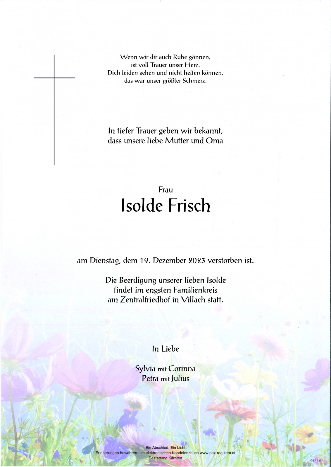 Parte Isolde Frisch