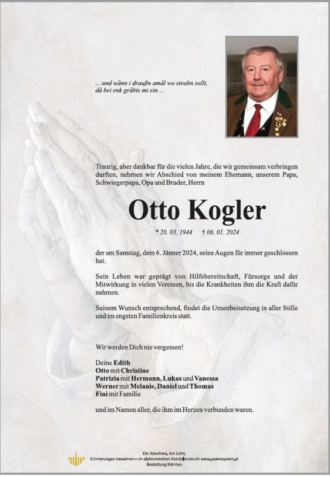 Parte Otto Kogler