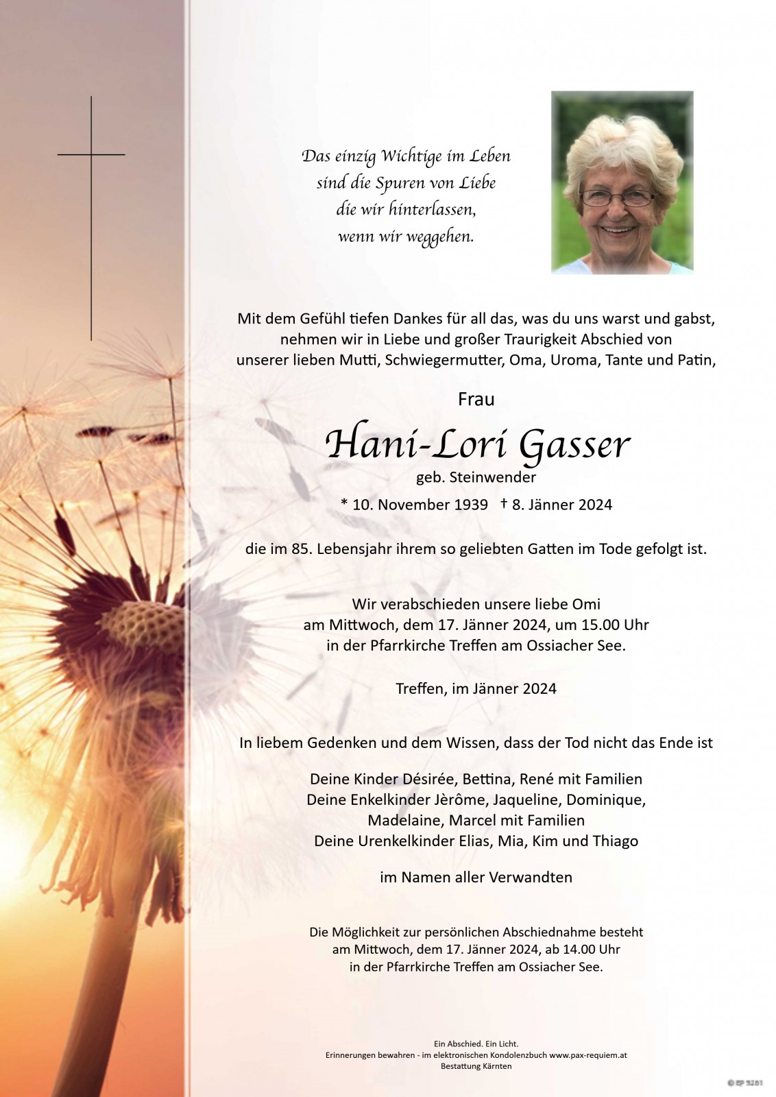 Parte Hani-Lori Gasser